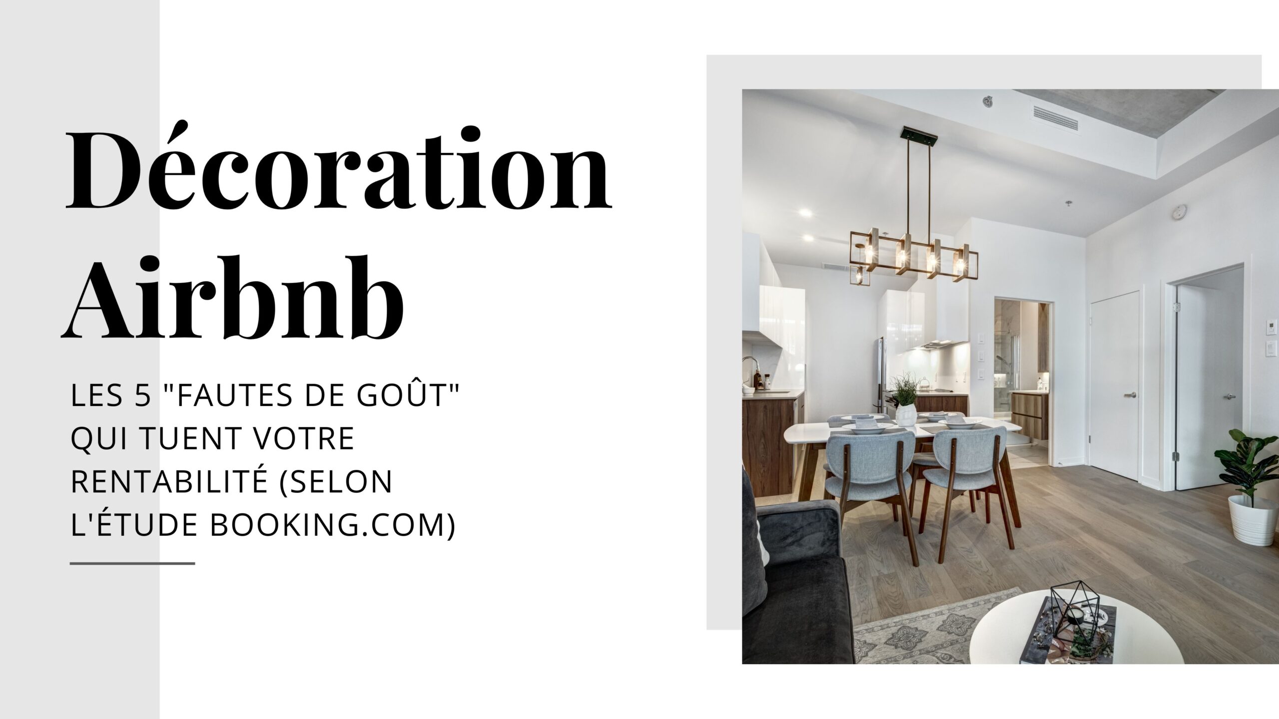 Décoration Airbnb
